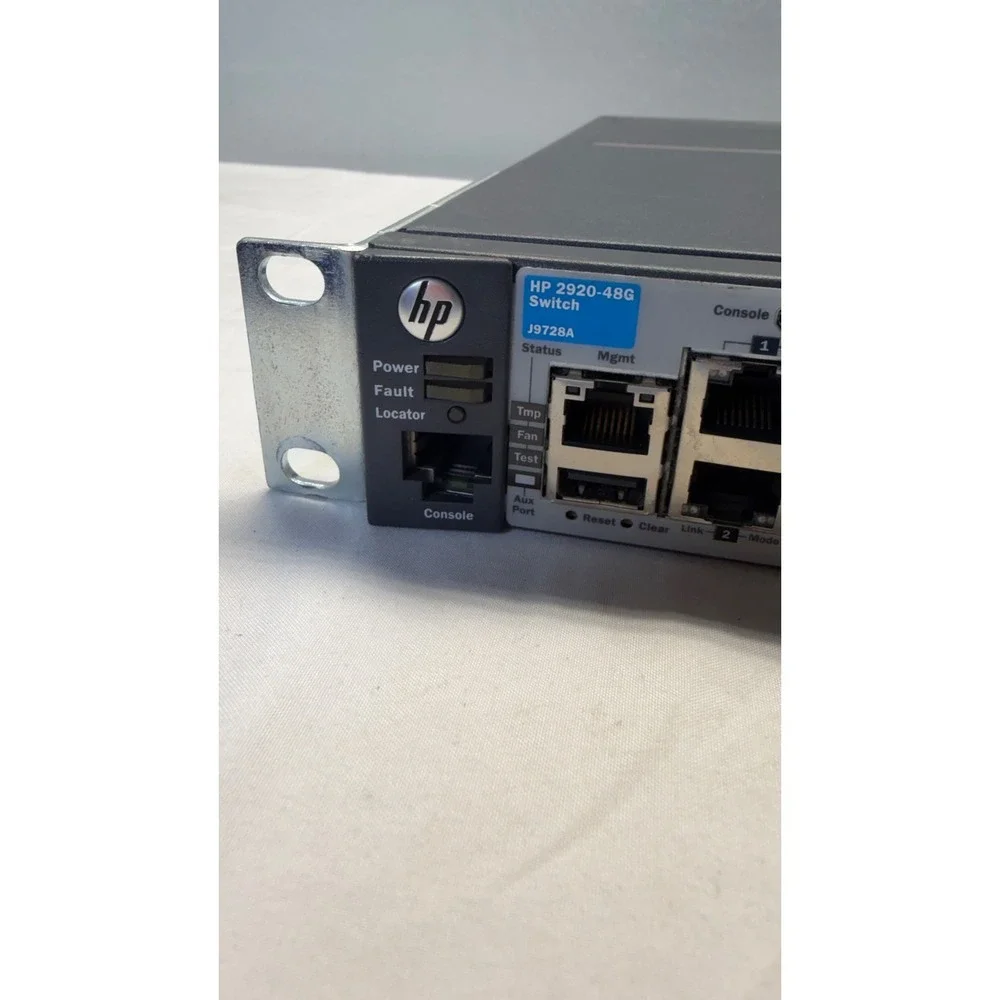 HP 2920-48G Switch J9728A 48-Port Gigabit Managed Network Switch RSVLC-1201A